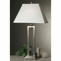 Uttermost Conrad Silver Table Lamp