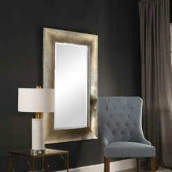 Hot Sale 🤩 Uttermost Valenton Large Champagne Mirror 🥰 13 Uttermost Valenton Large Champagne Mirror
