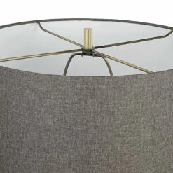 Uttermost Citadel White Marble Table Lamp