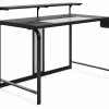 Signature Design By Ashley® Lynxtyn - Home Office Desk - Led Lighting Desks