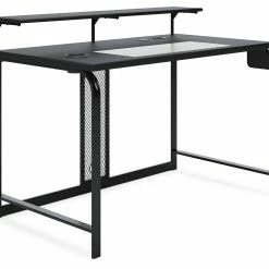 Signature Design By Ashley® Lynxtyn - Home Office Desk - Led Lighting Desks