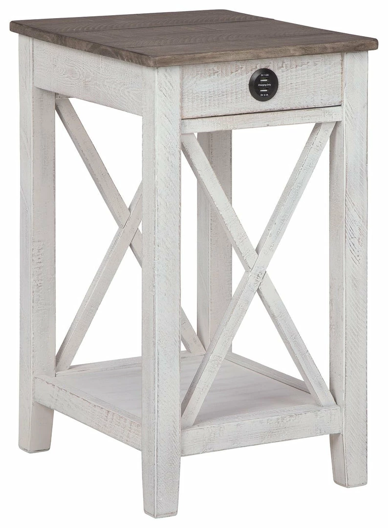 Buy 🌟 Ashley Furniture Adalane - White/gray - Accent Table Tables 👏 6 Ashley Furniture Adalane - White/gray - Accent Table Tables