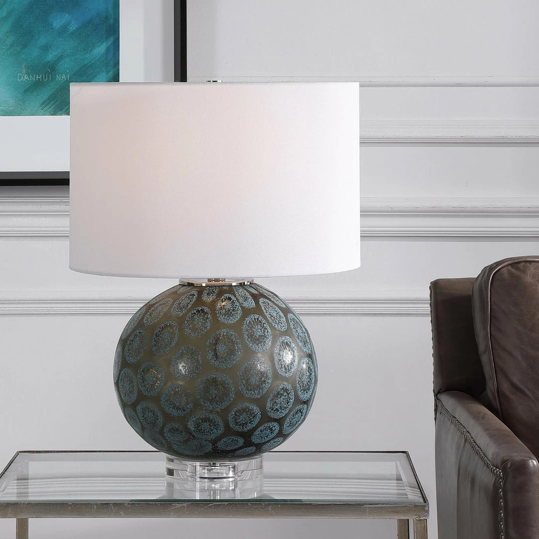 Budget ๐ Accessories Uttermost Agate Slice Charcoal Table Lamp โ 4 Accessories Uttermost Agate Slice Charcoal Table Lamp