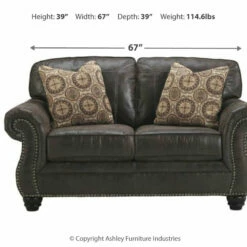 Ashley Furniture Breville - Plush Comfort - Stationary Loveseats
