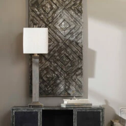 Accessories Uttermost Sandberg Wood Buffet Lamp