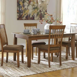 Ashley® Berringer - Dark Brown - Rectangular Dining Room Table Tables