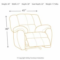 Ashley Furniture Reclining Furniture Dylan - Classic Look - Rocker Recliners