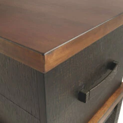 Ashley Furniture Stanah - Brown / Beige - Chair Side End Table Tables
