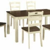 Best deal 🧨 Ashley Furniture Woodanville - Light Brown - Dining Room Table Set (7/cn) ⭐ 1 Ashley Furniture Woodanville - Light Brown - Dining Room Table Set (7/cn)