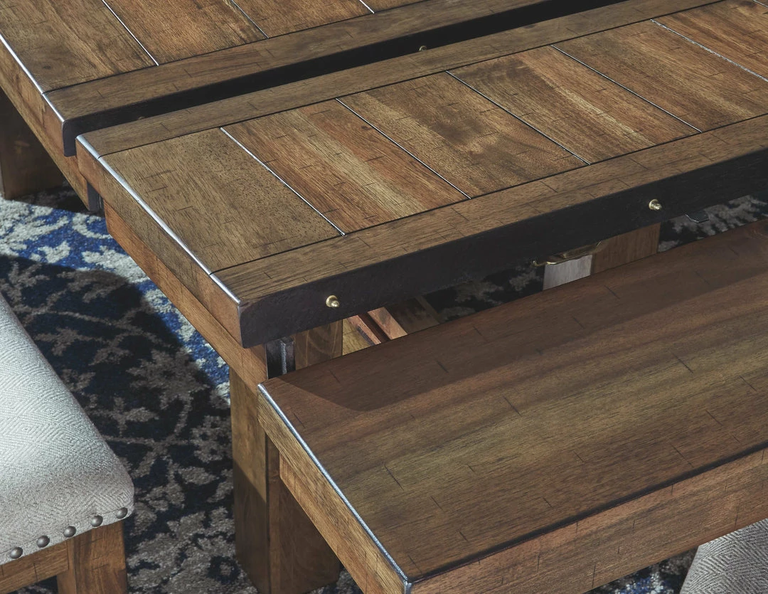 Brand new 💯 Ashley Furniture Tables Moriville - Grayish Brown - Rect Dining Room Ext Table ⌛ 9 Ashley Furniture Tables Moriville - Grayish Brown - Rect Dining Room Ext Table