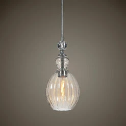 Accessories Uttermost GiGi 1 Light Glass Mini Pendant