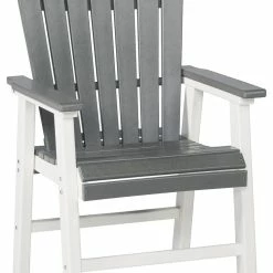 Signature Design By Ashley® Chairs Transville - Gray/white - Arm Chair (2/cn)