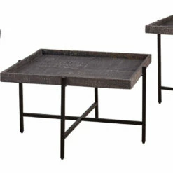 Ashley Furniture Piperlyn - Dark Brown/black - Occasional Table Set (3/cn) Tables