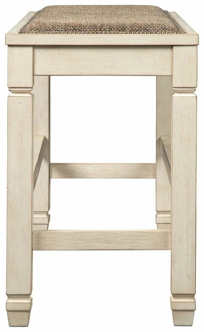 Discount ⌛ Ashley Furniture Bolanburg - Beige - Dbl Counter Uph Bench (1/cn) 💯 6 Ashley Furniture Bolanburg - Beige - Dbl Counter Uph Bench (1/cn)