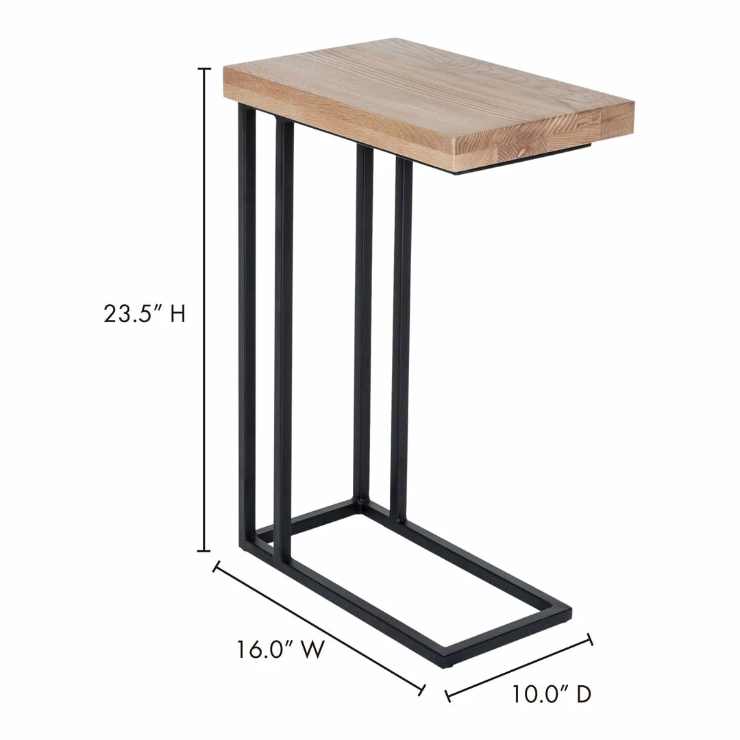 Cheap ⌛ Moe's Home Collection Mila C Shape Side Table 😍 6 Moe's Home Collection Mila C Shape Side Table