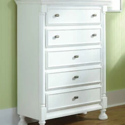 Signature Design By Ashley® Kaslyn - Best In Class - Dresser, Mirror, Panel Headboard