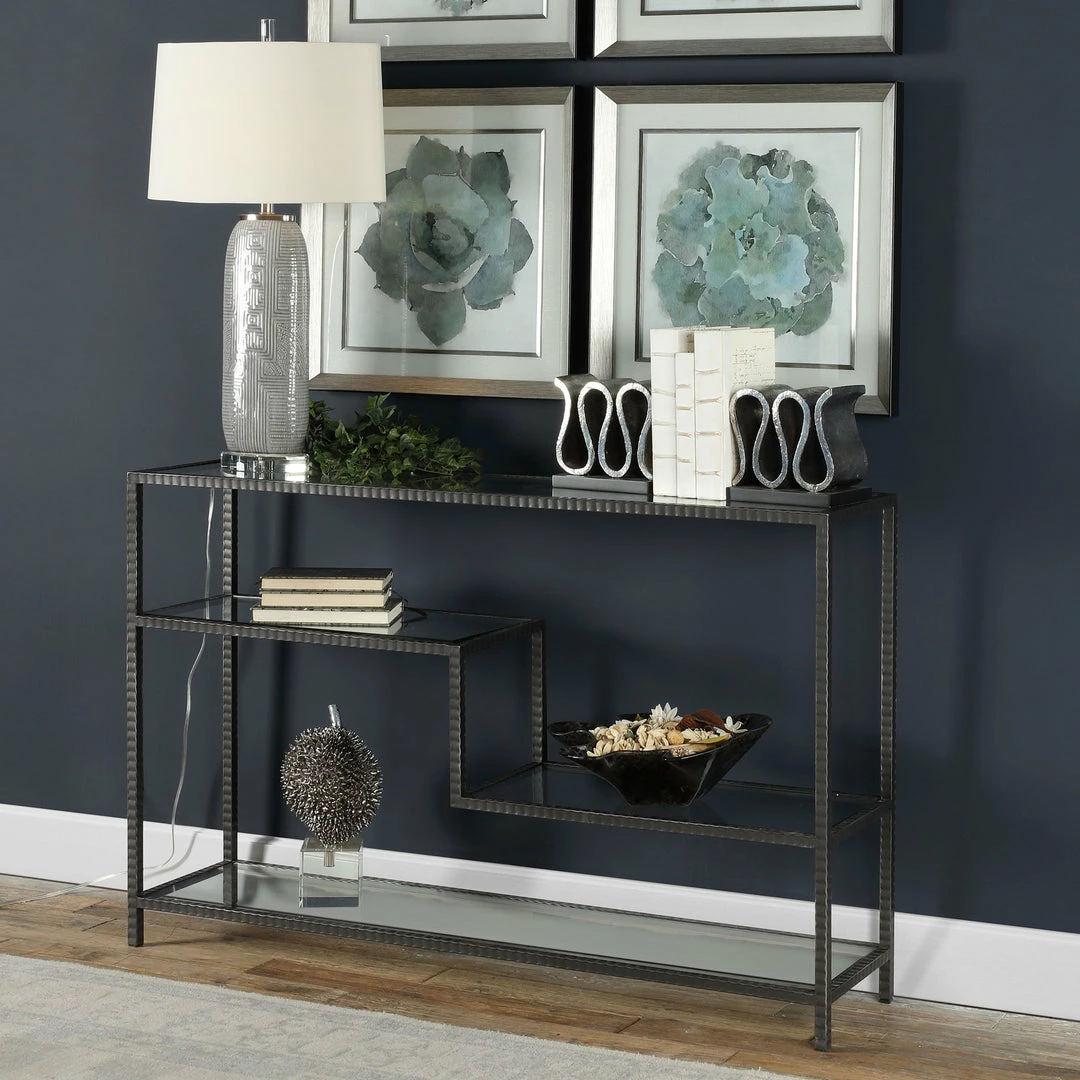 Hot Sale ๐ Uttermost Leo Industrial Console Table ๐ 5 Uttermost Leo Industrial Console Table