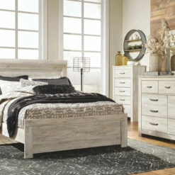 Signature Design By Ashley® Bellaby - Attractive - Dresser, Mirror, Panel Bed