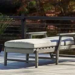 Signature Design By Ashley® Chairs Visola - Gray - Chaise Lounge With Cushion