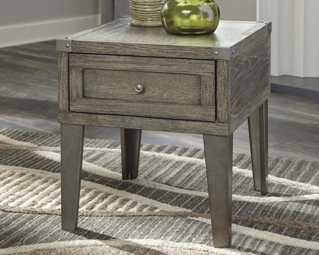 Budget ๐ Ashley Furniture Tables Chazney - Rustic Brown - Rectangular End Table ๐ 6 Ashley Furniture Tables Chazney - Rustic Brown - Rectangular End Table