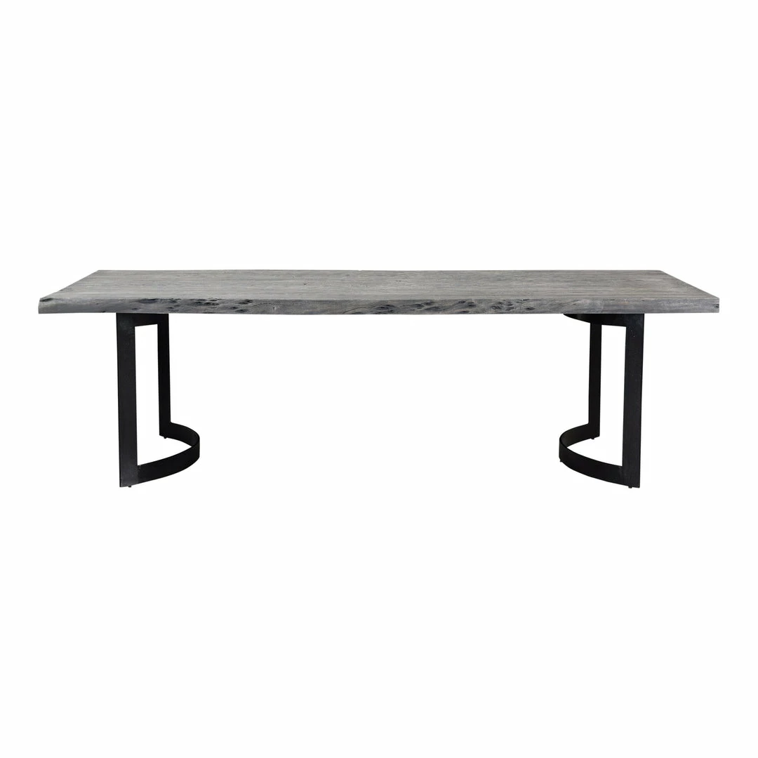 Cheap ๐ Moe's Home Collection Bent Dining Table Small Weathered Grey Tables ๐ 3 Moe's Home Collection Bent Dining Table Small Weathered Grey Tables