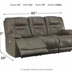 Signature Design By Ashley® Wurstrow - Power Reclining Sofa & Loveseat Set Reclining Furniture