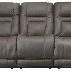 Ashley Furniture Wurstrow - PWR REC Sofa With ADJ Headrest Reclining Furniture