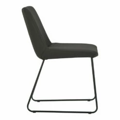 Moe's Home Collection Chairs Villa Dining Chair Black-m2