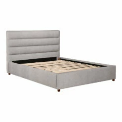 Moe's Home Collection Beds Takio Queen Bed Light Grey