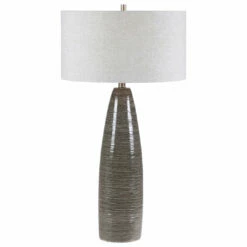 Accessories Uttermost Cosmo Charcoal Table Lamp