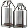 Cheap โ Ashley Furniture Diedrick - Gray/black - Lantern Set (2/cn) ๐ 2 Ashley Furniture Diedrick - Gray/black - Lantern Set (2/cn)