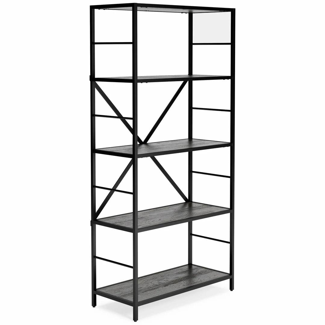 Best Pirce ๐ Ashley Furniture Freedan - Grayish Brown - Bookcase Bookcases ๐ 3 Ashley Furniture Freedan - Grayish Brown - Bookcase Bookcases