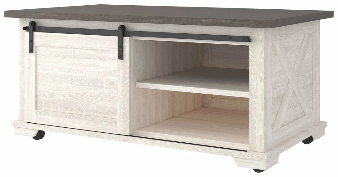 Top 10 🔥 Ashley Furniture Dorrinson - White / Black / Gray - Rectangular Cocktail Table 😀 5 Ashley Furniture Dorrinson - White / Black / Gray - Rectangular Cocktail Table