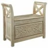 Ashley Furniture Fossil - Whitewash - Accent Bench Benches