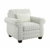 Emerald Home Chairs Royce Complete Chair, Diamond Stripe