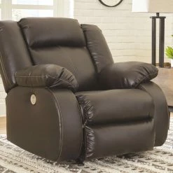 Ashley Furniture Reclining Furniture Denoron - High Style - Power Rocker Recliner