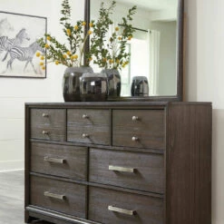 Ashley Furniture Brueban - Rich Ultimate Best In Class Dresser, Mirror