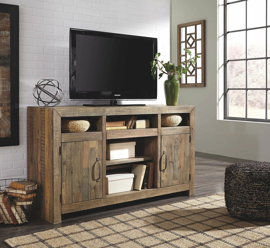 Cheap 😀 Signature Design By Ashley® Sommerford - Ultimate Best In Class 62" TV Stand With Fireplace Insert Glass/Stone 👏 6 Signature Design By Ashley® Sommerford - Ultimate Best In Class 62" TV Stand With Fireplace Insert Glass/Stone