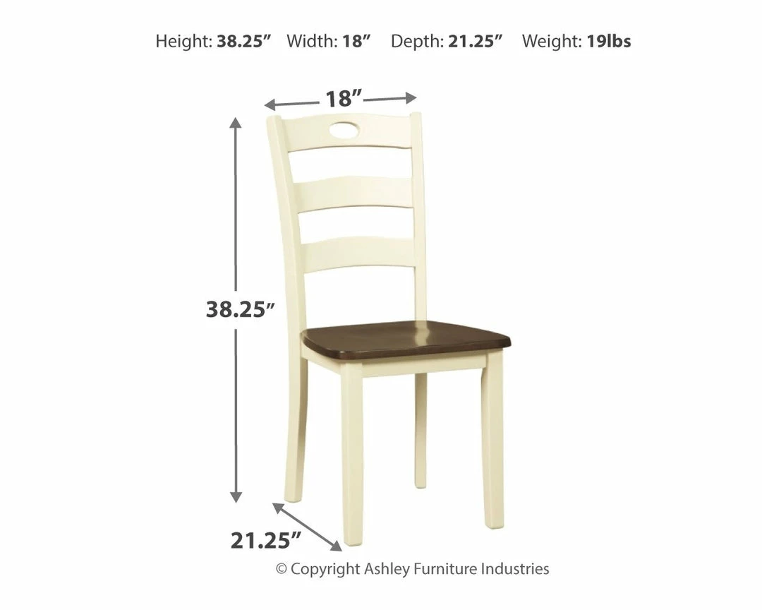 Best reviews of 👍 Ashley Furniture Chairs Woodanville - Light Brown - Dining Room Side Chair (2/cn) 🌟 4 Ashley Furniture Chairs Woodanville - Light Brown - Dining Room Side Chair (2/cn)