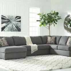 Signature Design By Ashley® Sectionals Jayceon - Left Arm Facing Corner Chaise, Armless Loveseat, Right Arm Facing Sofa Sectional