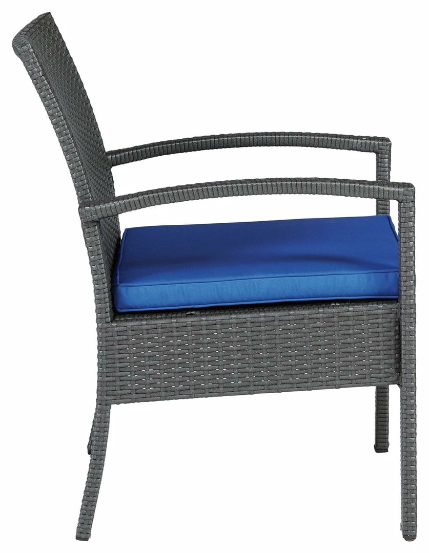 Best deal 😀 Signature Design By Ashley® Outdoor Sets Alina - Gray/blue - Love/chairs/table Set (4/cn) 🧨 16 Signature Design By Ashley® Outdoor Sets Alina - Gray/blue - Love/chairs/table Set (4/cn)