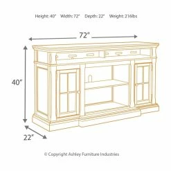 Signature Design By Ashley® Roddinton - Dark Brown - 2 Pc. - 74