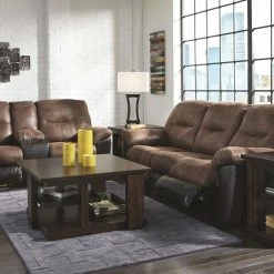 Ashley Furniture Follett - Coffee - Dbl Rec Loveseat W/console