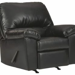 Ashley Furniture Brazoria - Black - Rocker Recliner