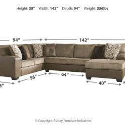 Benchcraft® Sectionals Abalone - Sectional With Chaise