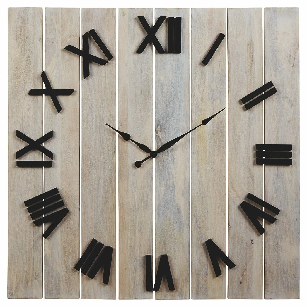 Promo ๐ Ashley Furniture Bronson - Whitewash/black - Wall Clock Accessories ๐ 6 Ashley Furniture Bronson - Whitewash/black - Wall Clock Accessories