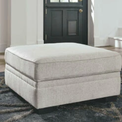 Ashley Furniture Dellara - Chalk - Ottoman With Storage Ottomans