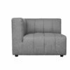Moe's Home Collection Lyric Arm Chair Left Grey