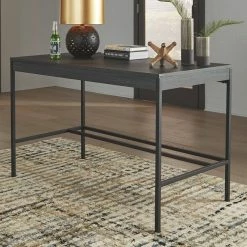 Ashley Furniture Yarlow - Black - Home Office Desk Desks
