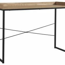 Ashley Furniture Desks Gerdanet - Light Brown/black - Home Office Desk